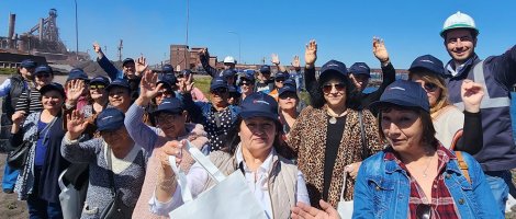 Siderúrgica Huachipato se sumó a iniciativa de la SOFOFA: vecinos visitaron nuestra planta